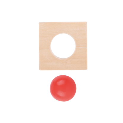Caja Educativa Montessori 4 en 1 │ Juguete de Madera +12 Meses