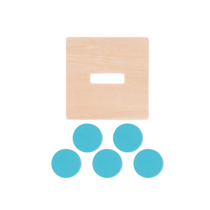 Caja Educativa Montessori 4 en 1 │ Juguete de Madera +12 Meses